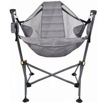 Ozark Trail Reclining Mesh Hammock Chair, Gray, Made With Polyester