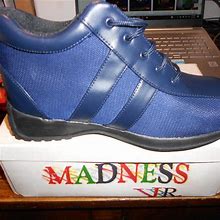 Madness Jr Shoes | Madness Jr Size 3 1/2 New Boot Blue | Color: Black/Blue | Size: 3.5G