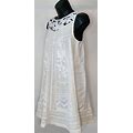 Anthro - Vanessa Virginia - Cottonwood Ivory Swing Dress - Size 6P - MSRP: $198