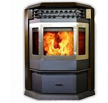 Comfortbilt HP22SS Pellet Stove 2800 Sq Ft EPA Certified In Brown And SS Trim HP22SS-Brown ,