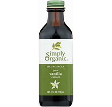 Simply Organic Vanilla Extract - Organic - 4 Oz