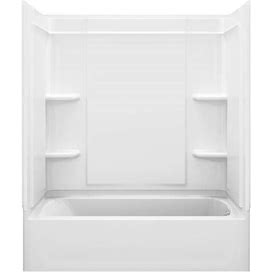 Sterling Medley 60X30 Bathtub And Shower Combination Kit (Right Drain)