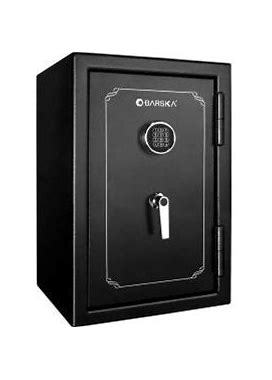 Barska® Fireproof Safe Vault 4.39 Cubic Feet, 20"W X 20"D X 30"H - Black