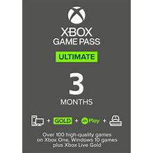 3 Month Xbox Game Pass Ultimate Xbox One / Pc