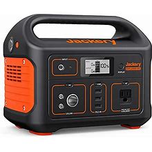 Jackery Portable Power Station Explorer 500 518Wh Outdoor Solar Generator Mobile Lithium Battery Pack With 110V500W AC Outlet Solar Panel Optional For Road Trip Camping Outdoor Adventure(Blue)