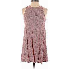 Old Navy Casual Dress - A-Line High Neck Sleeveless: Burgundy Dresses - Women's Size Small