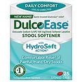 Dulcoease Stool Softener With Hydrosoft Action 25 Liquid Gels (Pack Of 2) Size 2