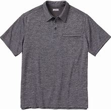 Men's Armachillo Cooling Relaxed Fit Short Sleeve Polo Shirt - Black - Duluth Trading Company