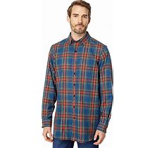 L.L.Bean Scotch Plaid Flannel Traditional Fit Shirt - Tall Men's Clothing Macbeth Old Colours : 2XT