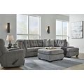 Ashley Marleton Gray 2 Piece RAF Chaise Sectional, Gray/Light Color Contemporary And Modern Sectional Sofas And Couches From Coleman Furniture