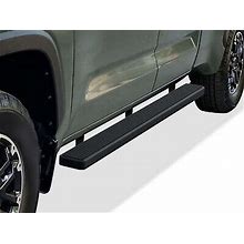 Aps Stainless Steel 5in Running Boards Fit 22-24 Toyota Tundra Double