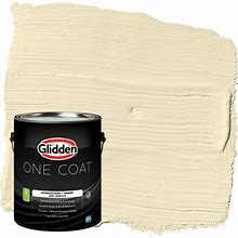 Glidden One Coat Interior Paint + Primer Soleil / Yellow, Eggshell, 1 Gallon