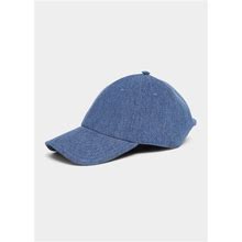 Armarium Denim Baseball Cap, Blue, Women's, Hats Baseball Caps