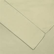 Pointehaven 800 Thread Count Pima Cotton Pillowcases, Standard, Sage