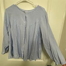 Old Navy Tops | Dress Shirt | Color: Blue | Size: 2X