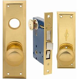 EM-D-Kay Mortise Entry Lockset This Lock Fits Marks 91A Mortise Right Hand