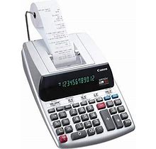 Canon Office Products 2202C001 Canon Mp25dv-3 Desktop Printing Calculator With Currency Conversion, Clock & Calendar