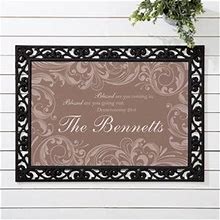 Personalized Doormat 18X27 - Family Blessings