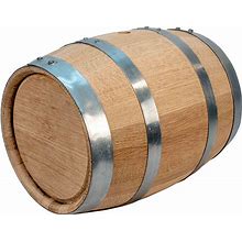 1 Gallon Oak Barrel - Wooden Whiskey Barrel Wine Barrel (5 Liter) - For The Home Brewer, Alcohol Distiller, Wine Maker - New American Oak Barrels