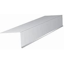 3 Inch X 3 Inch X 10 ft. Drip Edge 26 Gauge Galvanized White Finish 1, From Best Materials