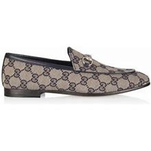 Gucci Women's Joordan GG Monogram Horsebit Loafers - Beige - Size 6