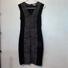 H&M Dresses | H&M Black And Gray Sheath/ Pencil Dress | Color: Black/Gray | Size: 6