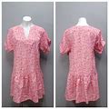 Brooke Wright Lucy Cherry Summer Dress, Size L,