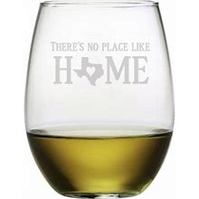Susquehanna Glass Personalized No Place Like Home 21 Oz. Stemless Wine Glass Glass | 4.63 H X 3 W In | Wayfair 9C86b59b4dc4a64dbec6c79ce240ff4f
