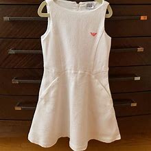 Armani Junior Dresses | Armani Junior Dress | Color: White | Size: 8G