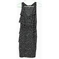 Danny & Nicole Dresses | Danny And Nicole Size Small Black With White Polka Dots Sleeveless Tiered Dress | Color: Black/White | Size: S