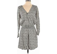 Jolie Casual Dress - Wrap: Gray Tweed Dresses - Women's Size Small