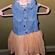Little Lass Dresses | Little Lass | Spring & Summer Dress | Baby Girl Dress | 3 To 6 Months | Color: Pink | Size: 3-6Mb