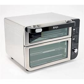 Ninja 12-In-1 Rapid Cook & Convectiondouble Oven ,Stainless Steel