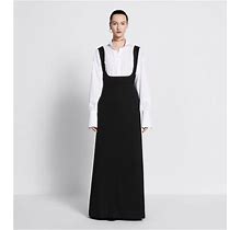 DIOR - Flared Long Dress Black Virgin Wool - Size 34 - Women