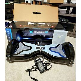 Hover-1 Hoverboard HY-H1-Blk.Includes Original Box/Contents. UL 2272 Certified
