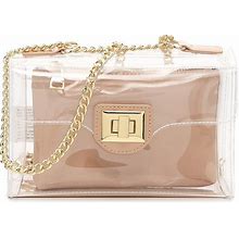 Steve Madden Scarlet Crossbody Bag | Women's | Clear | Size One Size | Handbags | Crossbody | Shoulder Bag