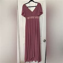 Purple Bridesmaid Dress/Formal Wedding Dress | Color: Purple | Size: L