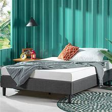 Night Therapy Grey Essential Upholstered Platform Bed - King