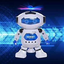 Christmas Gifts For Kids Electronic Walking Dancing Space Robot Astronaut Kids Music Light Toys Fun Gifts For Child Teens Xmas Holiday Birthday