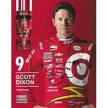 Scott Dixon 9 Target - Hero Card (AUTOGRAPHED)