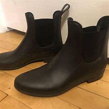 Sam Edelman Shoes | Sam Edelman Black Rain Chelsea Boots | Color: Black | Size: 9