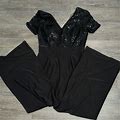 R&M Richards Pants & Jumpsuits | Dress Jumpsuit | Color: Black | Size: 6