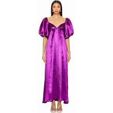 Caroline Constas Enya Gown - Purple - Maxi Dresses Size M