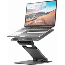 Nulaxy Laptop Stand For Desk, Ergonomic Sit To Stand Laptop Holder Convertor, Adjustable Height From 1.2" To 20", Supports Up To 22Lbs, Compatible