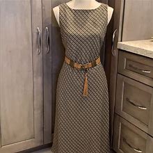 Loft Dresses | Loft Maxi Dress | Color: Brown/Tan | Size: 4