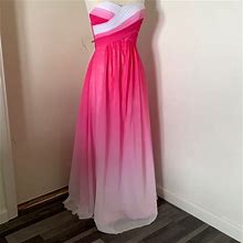 Grace Karin Dresses | Nwot Gorgeous Formal Gown | Color: Pink/White | Size: 6