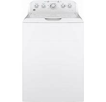 GE GTW465ASNWW 4.5 Cu. Ft. Washer With Stainless Tub - White - Clearance Appliances - Clearance Appliances - Refurbished