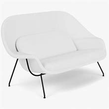 Womb Settee Sofa, White At Design Within Reach