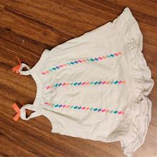 Cherokee Dresses | {Cherokee} Infant Girls Dress | Color: White | Size: 3-6Mb