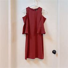 Ann Taylor Dresses | Ann Taylor Factory Cold Shoulder Dress | Color: Brown | Size: 0